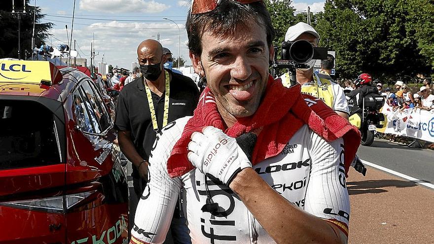 El de Ormaiztegi logró su segunda victoria en el Tour de Francia e iguala a Miguel Mari Lasa y David Etxebarria. | FOTO: EFE