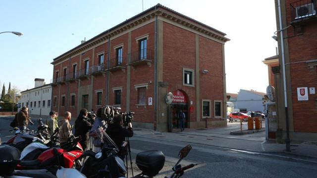 Imagen de archivo de la comisaría de la Policía Foral en Beloso. Foto: Javier Bergasa