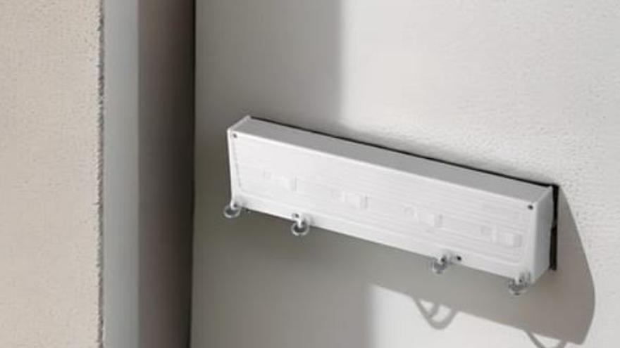 Tendedero con cuatro cuerdas extensible