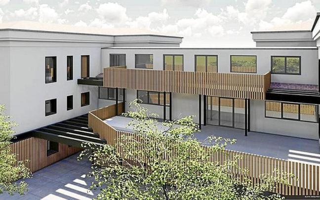 El proyecto de reforma de la casa cuartel. | FOTO: DNA