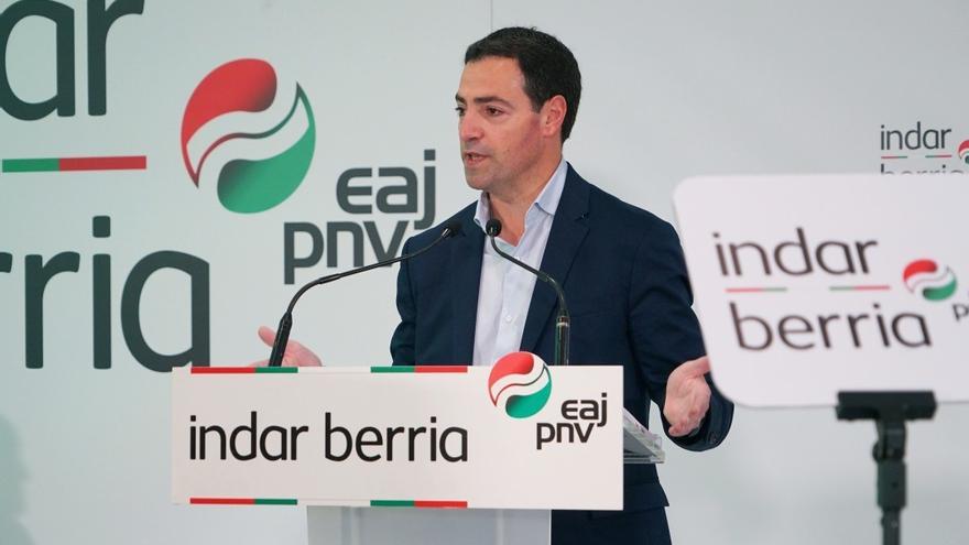 El candidato del PNV a lehendakari, Imanol Pradales.