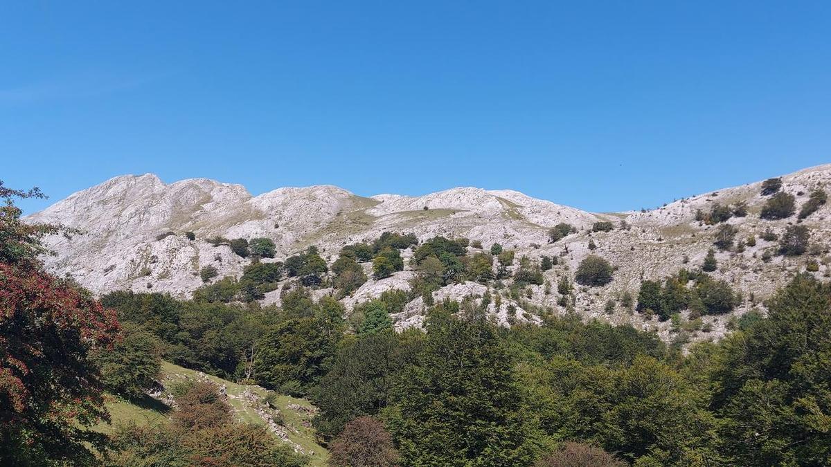 La sierra de Aloña