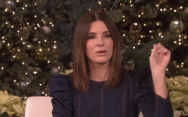 Sandra Bullock en 'The Ellen Degeneres Show'. Sandra Bullock en 'The Ellen Degeneres Show'.