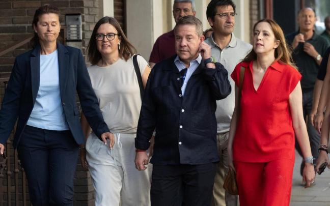 Emiliano García Page, a su llegada al Comité Federal del PSOE el pasado 5 de julio / E.P. Emiliano García Page, a su llegada al Comité Federal del PSOE el pasado 5 de julio