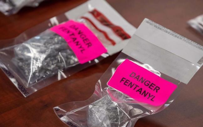 Fentanilo incautado en una imagen de archivo.