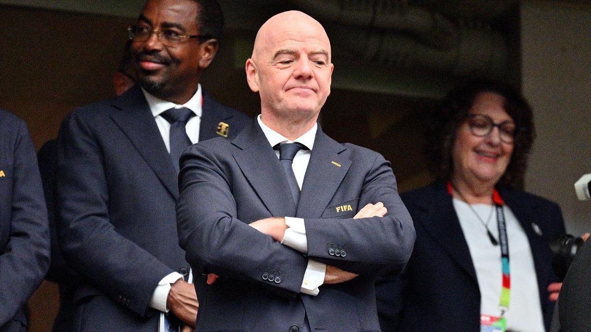 El presidente de la FIFA, Gianni Infantino