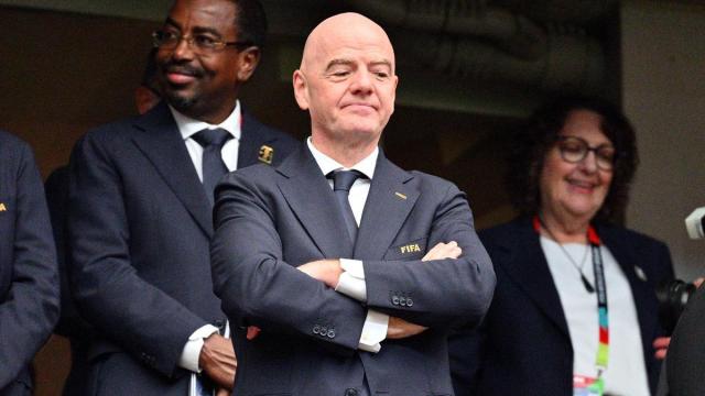 El presidente de la FIFA, Gianni Infantino