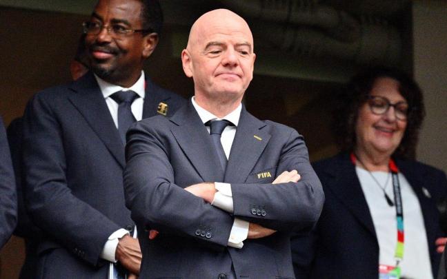 El presidente de la FIFA, Gianni Infantino