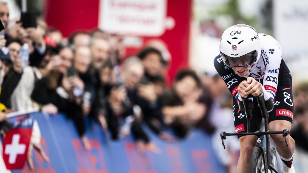 Tadej Pogacar, el mejor entre los favoritos al triunfo final.