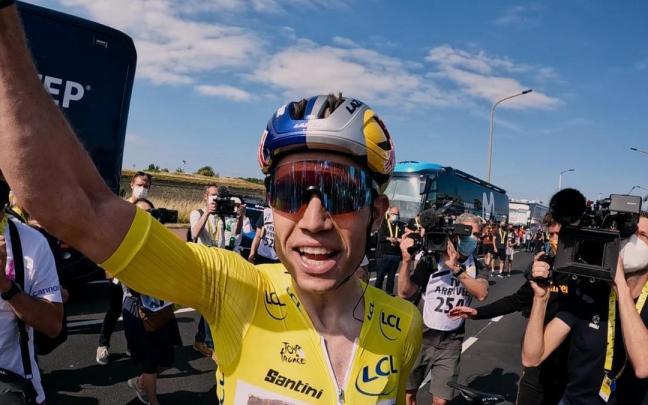 Jonas Vingegaard, ganador del Tour de Francia del pasado año, es uno de los protagonistas. Jonas Vingegaard, ganador del Tour de Francia del pasado año, es uno de los protagonistas.
