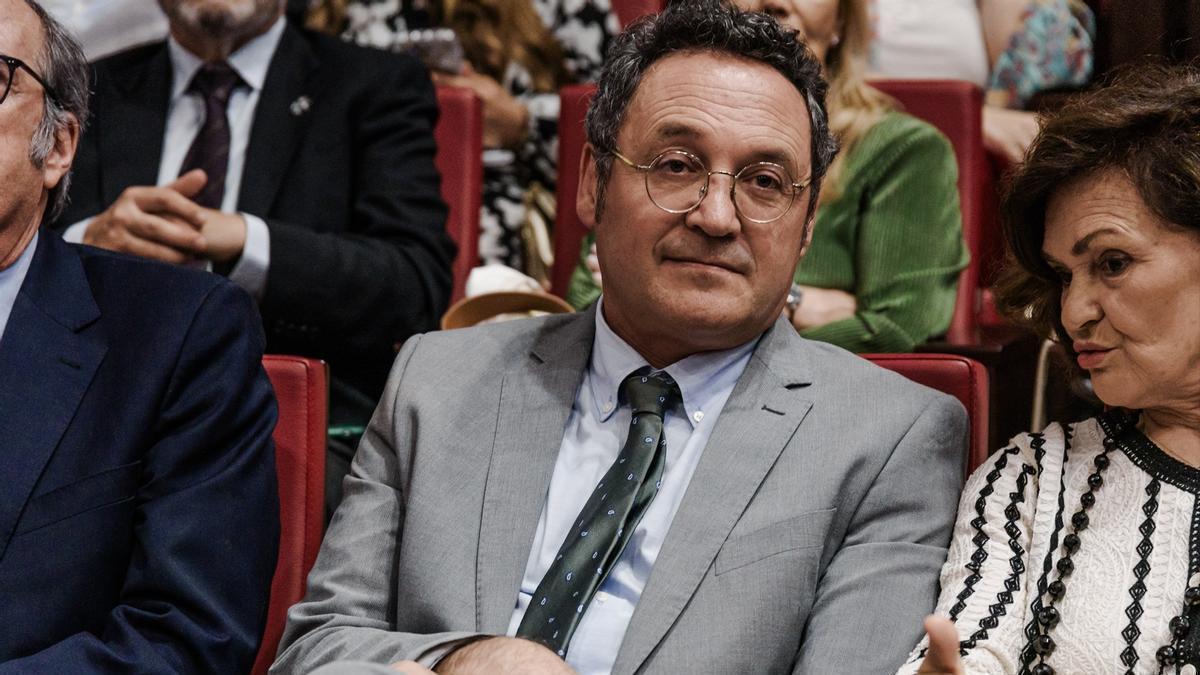 El fiscal general del Estado, Álvaro García Ortiz, este lunes en el CGPJ.