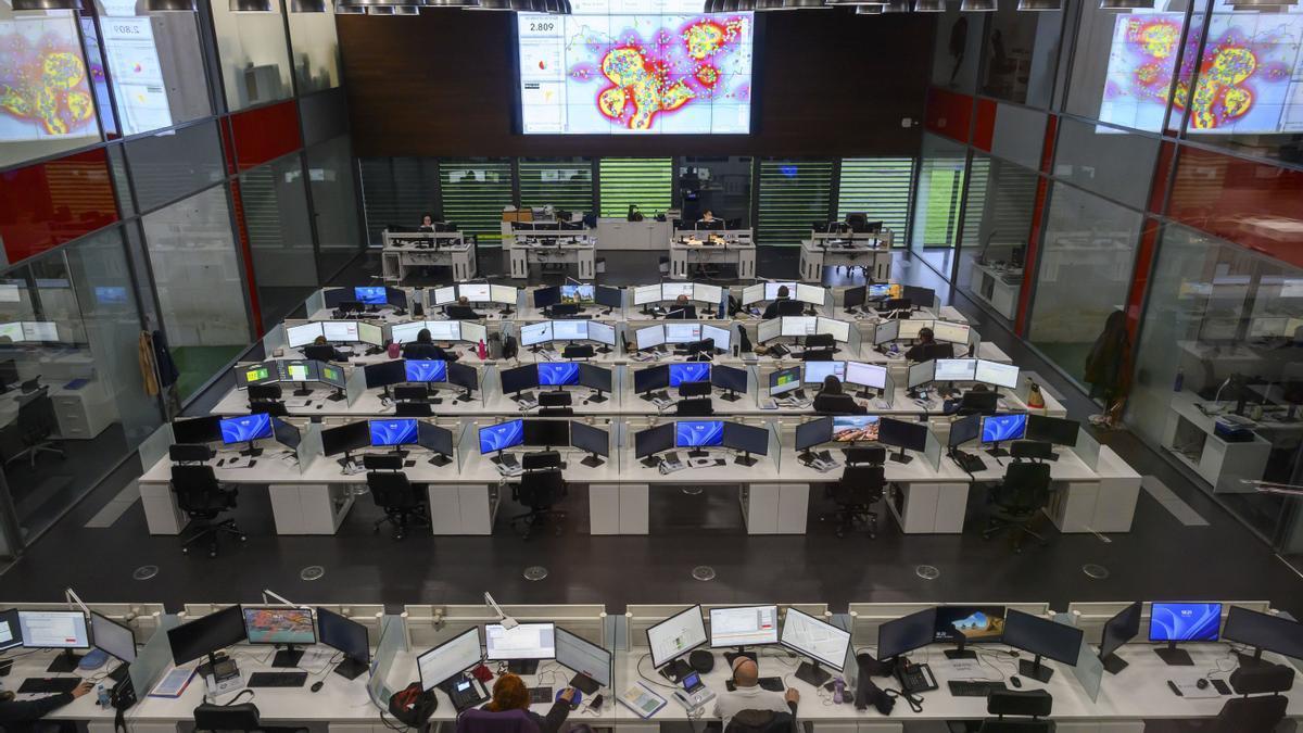 Centro de operaciones del Consejo Superior de Investigaciones Científicas.