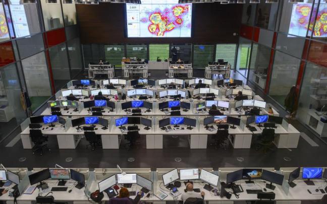 Centro de operaciones del Consejo Superior de Investigaciones Científicas.