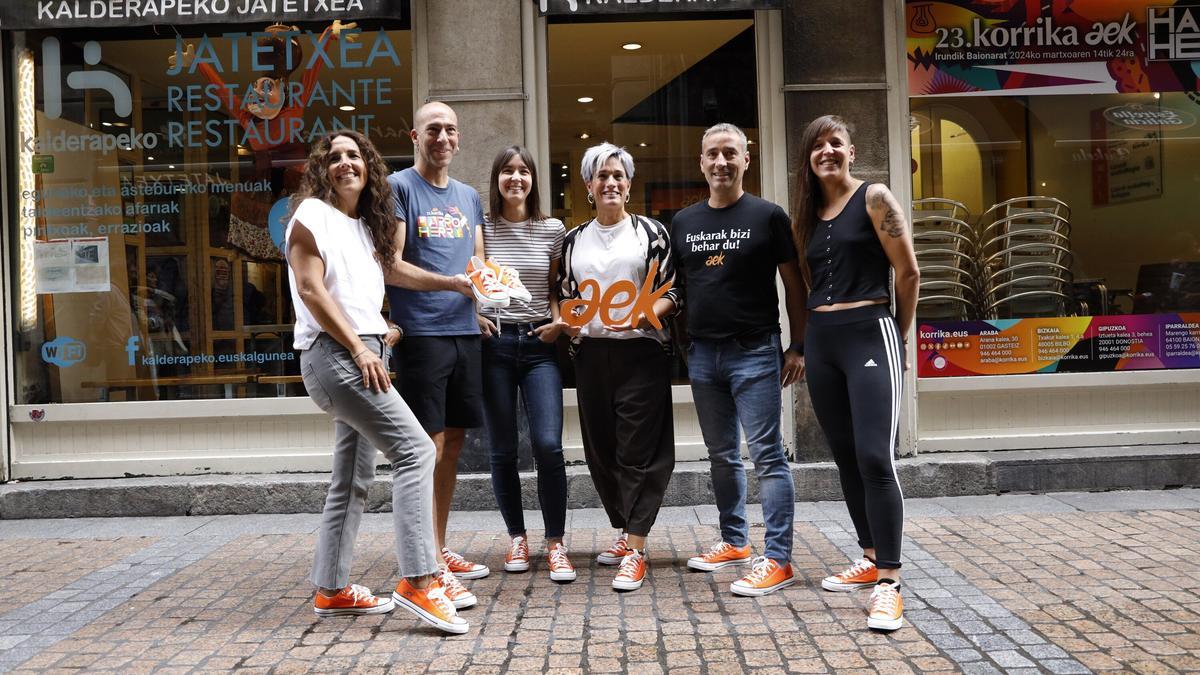 Responsables de AEK presentan la campaña de matriculación del curso 2024-2024