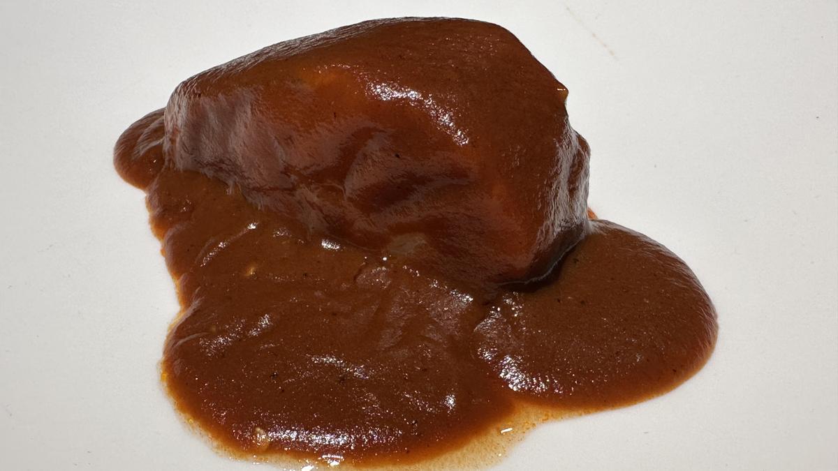 Bacalao a la vizcaina.