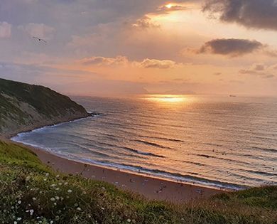 Atardecer en Barinatxe