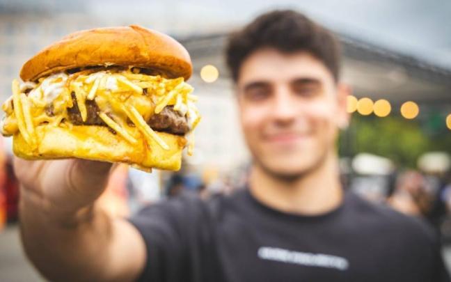 Hamburguesa. / The Champions Burguer Hamburguesa.