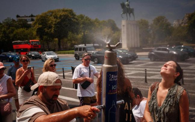 Ola de calor en Francia.