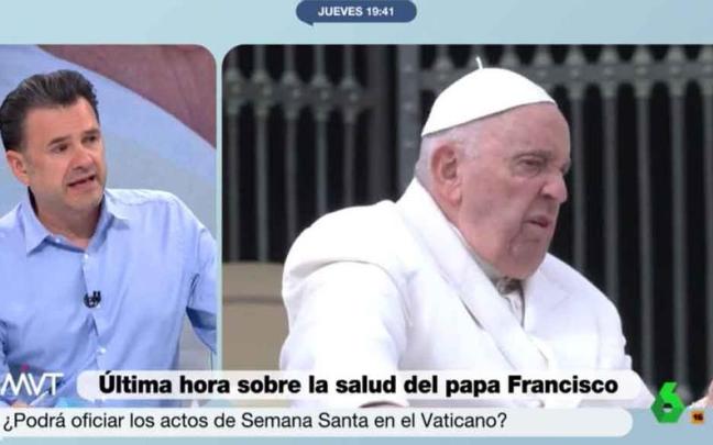 Iñaki López en 'Más vale tarde'. Iñaki López en 'Más vale tarde'.