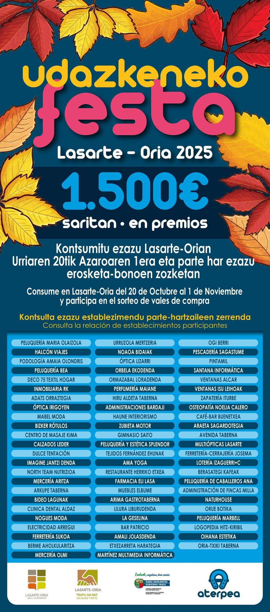 Cartel de Udazkeneko Festa