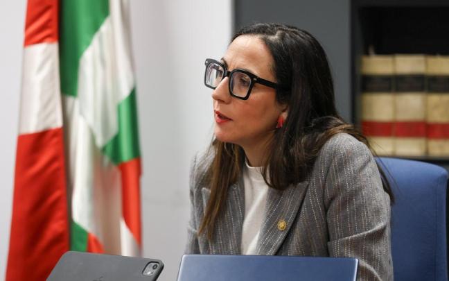 Begoña Pedrosa, consejera de Educación del Gobierno Vasco.