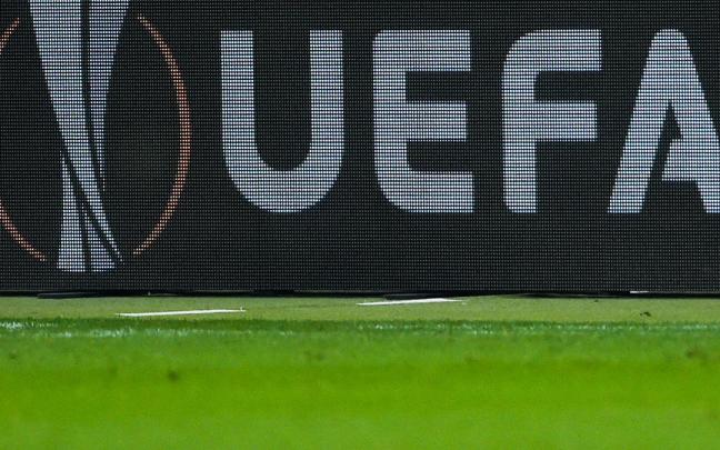 Logo de la UEFA.