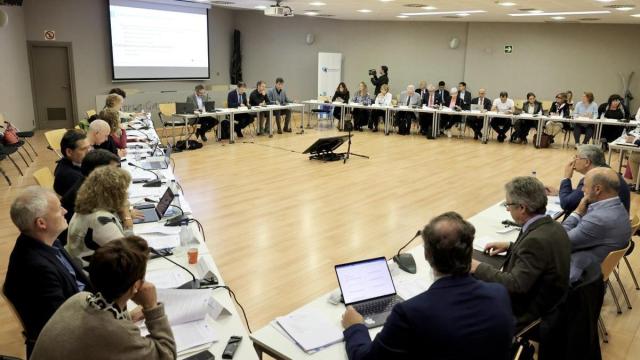 La novena reunión del Pacto Vasco de Salud.