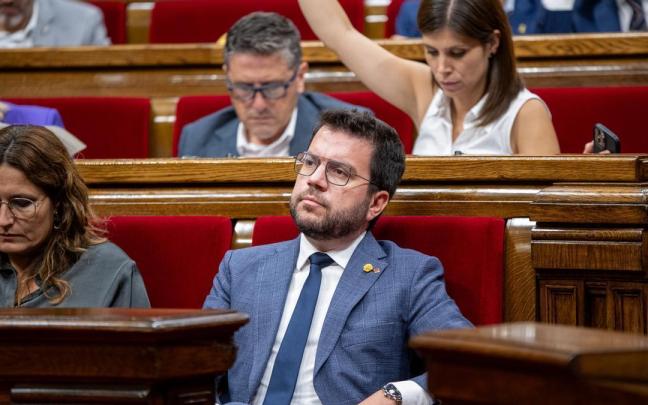 El president de la Generalitat de Catalunya, Pere Aragonès. El president de la Generalitat de Catalunya, Pere Aragonès.