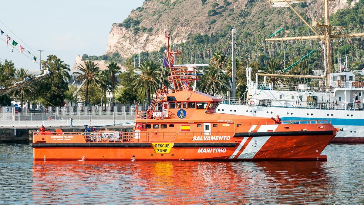 El barco Guardamar Polimnia