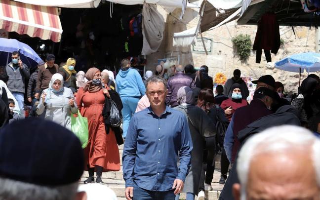 Mikel Ayestaran acaba de publicar 'Historias de Gaza'. / Q. Kierszenbaum Mikel Ayestaran acaba de publicar 'Historias de Gaza'.