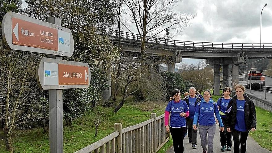 Marcha por la Igualdad de la comarca de Aiaraldea.