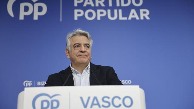 Javier de Andrés, durante una rueda de prensa