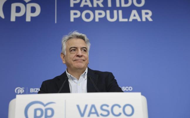 Javier de Andrés, durante una rueda de prensa