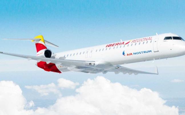 Un vuelo de Air Nostrum. Un vuelo de Air Nostrum.