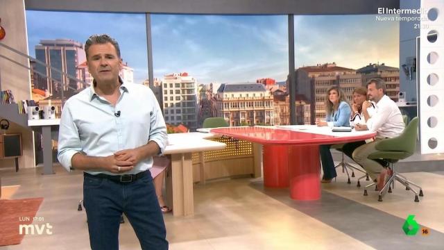 Iñaki López en el estreno de la nueva temporada de 'Mas vale tarde'