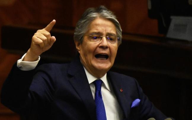 El presidente de Ecuador, Guillermo Lasso. El presidente de Ecuador, Guillermo Lasso.