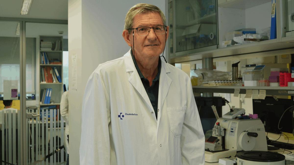 Dr. Luis Bujanda, especialista del aparato digestivo de Osakidetza en el Hospital Universitario Donostia y coordinador del Área de Enfermedades Hepáticas y Gastrointestinales de Biogipuzkoa
