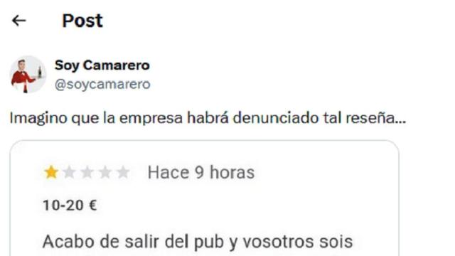 El comienzo del post.