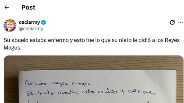 El comienzo del post.