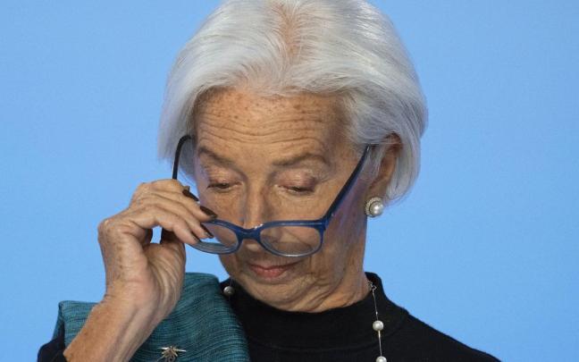 Christine Lagarde, presidenta del BCE.