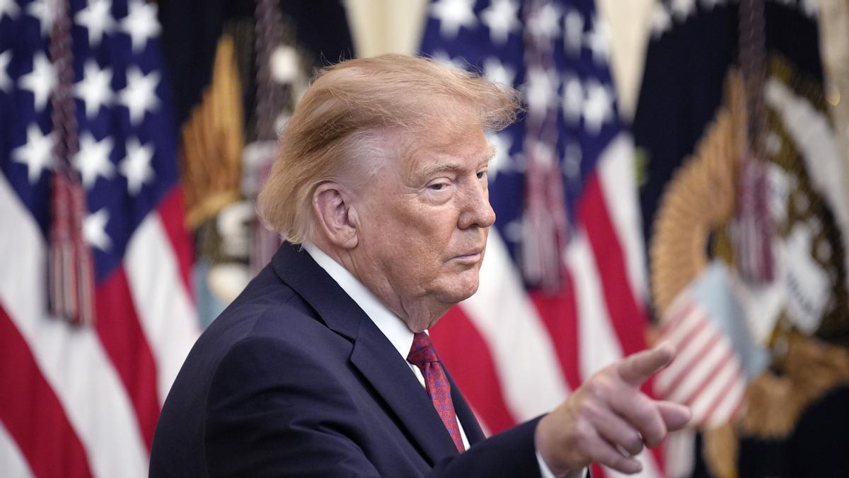 Donald Trump, presidente de Estados Unidos.