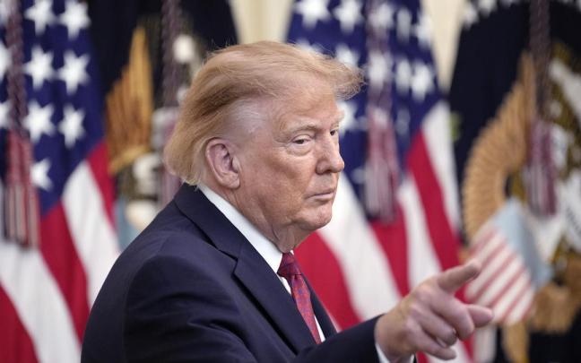 Donald Trump, presidente de Estados Unidos.