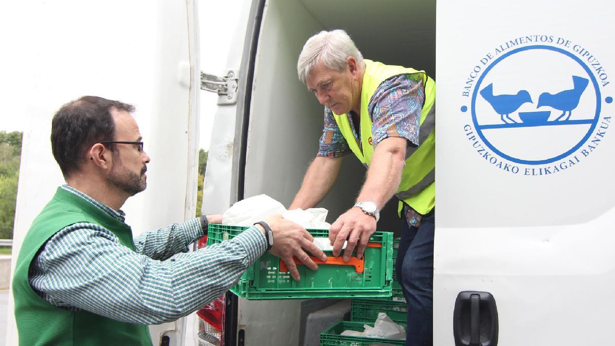 Donación al Banco de Alimentos de Gipuzkoa.