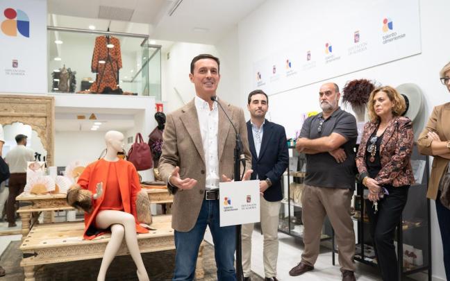 El presidente de la Diputación de Almería, Javier Aureliano García.