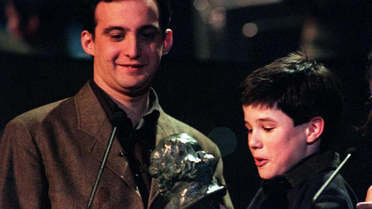 El actor navarro ganó el premio a mejor actor revelación por su participación en ‘Secretos del corazón’ con 10 años de edad.