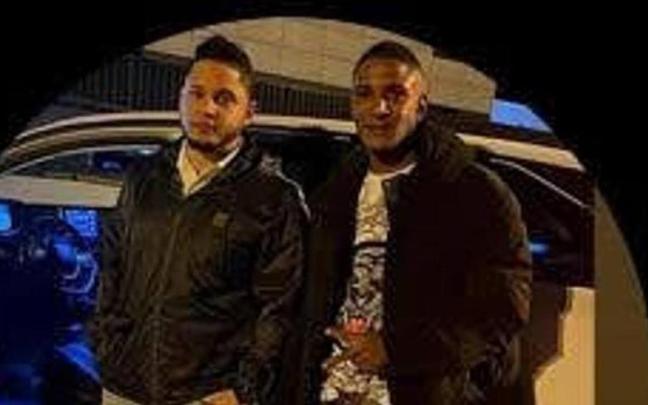 Yaronknys Miguel Jiménez y Emmanuel Florentino Alcántara, los dos detenidos por el crimen. Yaronknys Miguel Jiménez y Emmanuel Florentino Alcántara, los dos detenidos por el crimen.