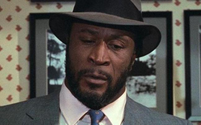 El actor John Amos durante una de sus actuaciones.