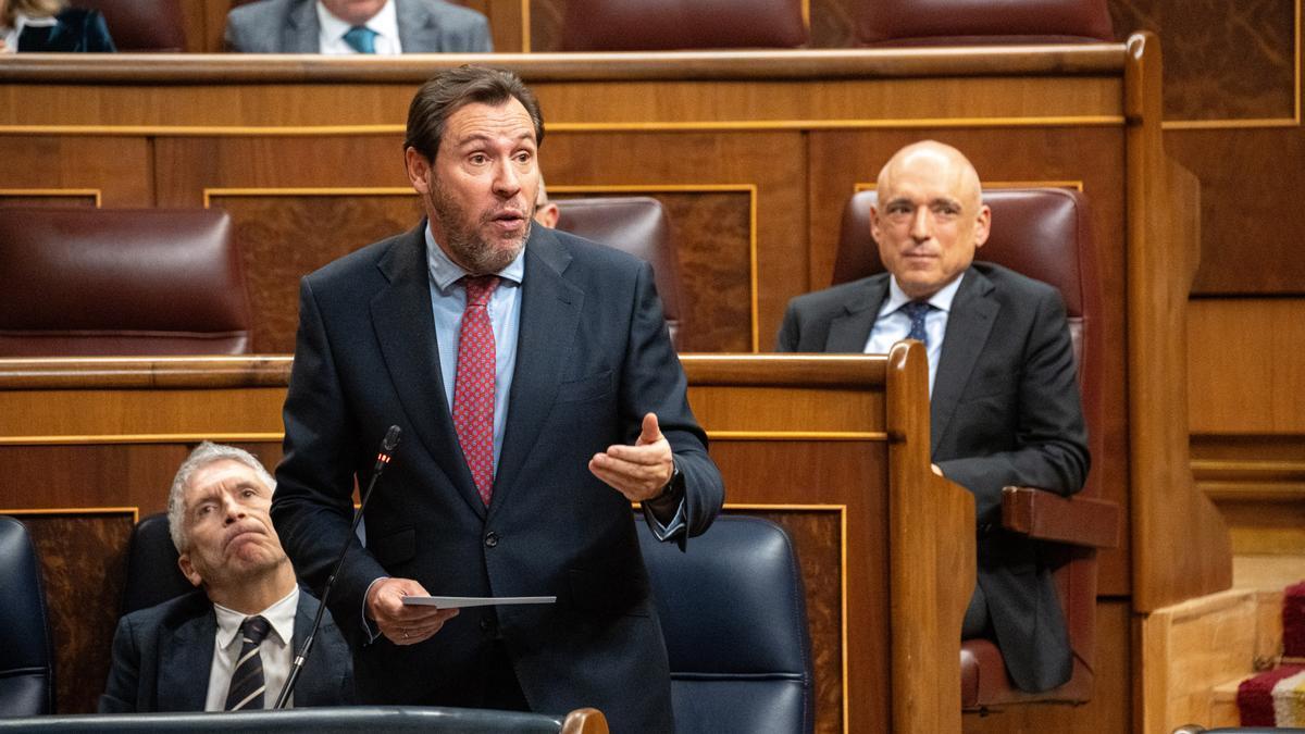 El ministro de transportes, Óscar Puente.