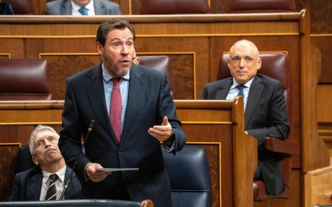 El ministro de transportes, Óscar Puente.