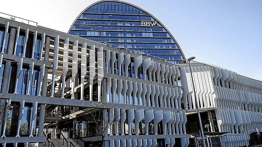 La Ciudad BBVA, la sede que el banco tiene en Madrid.